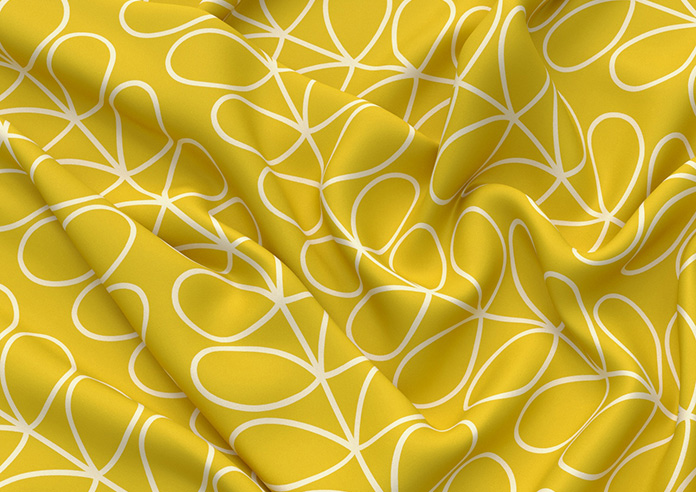 Orla Kiely Linear Stem, Sunflower - Made to Measure Curtains - Image 4